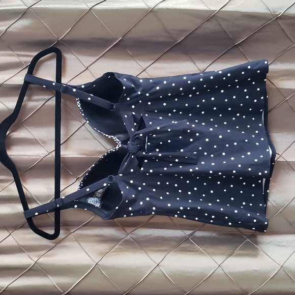 EUC- Coco Reef ‘Divine Power’ Underwire Polka Dot Tankini Top - Picture 5 of 8